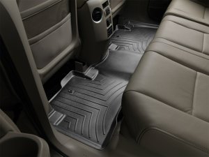 Honda Pilot Floor Liner - Rear - WeatherTech - DigitalFit - Black - `09-`13