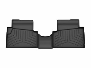 Ford Maverick Floor Mats - Rear - WeatherTech - FloorLiner HP - Black - `22-`25