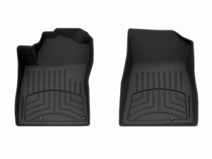 Kia Niro Plug-In Hybrid Floor Mats - Front - WeatherTech - FloorLiner HP - Black - `23-`24 Kia Niro Plug-In Hybrid Floor Mats - Front - WeatherTech - FloorLiner HP - Black - `23-`24