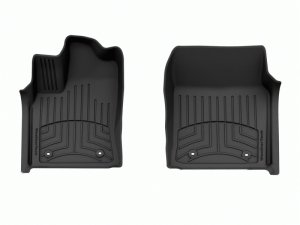 Toyota Sequoia Floor Mats - Front - WeatherTech - FloorLiner HP - Black - `23-`24