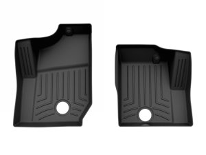 Polaris General 1000 Floor Mat Set - Front - WeatherTech - FloorLiner HP - Black - `17-`24