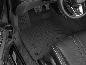 Honda Pilot Floor Mat Set - Front - WeatherTech - FloorLiner HP - Black - `23-`24