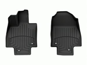 Lexus TX 500h Floor Mat Set - Front - WeatherTech - FloorLiner HP - Black - `24-`27