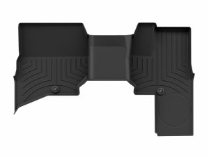 Polaris Ranger Crew XD 1500 FloorLiner - Rear - WeatherTech - FloorLiner HP - Black - `24-`25