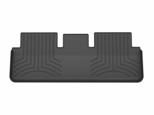 Tesla Model 3 Floor Mat Set - Rear - WeatherTech - FloorLiner HP - Black - `24-`25
