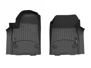 GMC Sierra FloorLiner - Front - WeatherTech - DigitalFit - Black - 2024+
