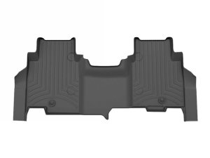 Chevrolet Silverado FloorLiner - Rear - WeatherTech - DigitalFit - Black - 2024+