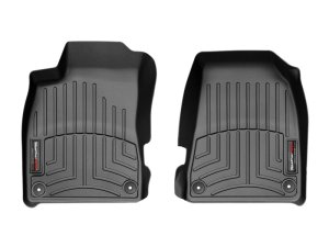 Audi A4 FloorLiner - Front - WeatherTech - DigitalFit - Black - `02-`08