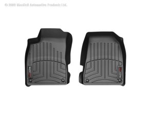 Audi A4 FloorLiner - Front - WeatherTech - DigitalFit - Black - `02-`08