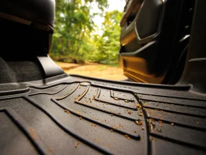 Genesis GV70 Floor Liners - Front + Rear - WeatherTech - FloorLiner HP - Gray  - 2026+