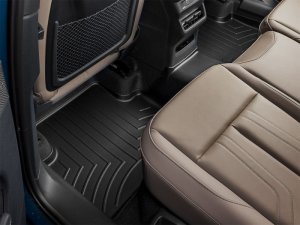 Audi Q3 FloorLiner - Rear - WeatherTech - DigitalFit - Black - 2026+