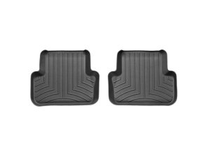 Audi A4 FloorLiner - Rear - WeatherTech - DigitalFit - Black - `09-`13
