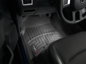 Dodge Ram FloorLiner - Front - WeatherTech - DigitalFit - Black - `09-`13