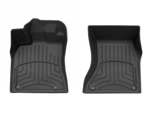 Audi Q5 Floor Mat Set - Front - WeatherTech - FloorLiner HP - Black - `09-`17