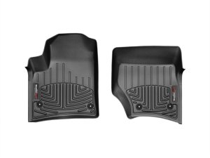 Porsche Cayenne Floor Mats - Front - WeatherTech - DigitalFit - Black - `03-`10