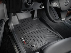 Mercedes-Benz E-Class FloorLiner - Front - WeatherTech - DigitalFit - Black - `10-`27 Mercedes-Benz E-Class FloorLiner - Front - WeatherTech - DigitalFit - Black - `10-`27
