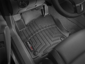 Volkswagen Golf FloorLiner - Front - WeatherTech - DigitalFit - Black - `06-`09