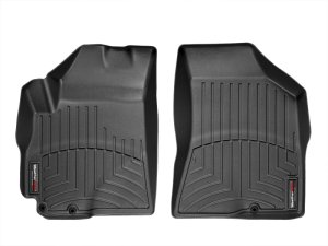 Hyundai Santa Fe FloorLiner - Front - WeatherTech - DigitalFit - Black - `07-`12