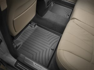 Hyundai Equus FloorLiner - Rear - WeatherTech - DigitalFit - Black - `11-`27