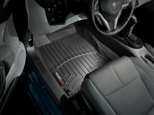 Honda CRZ FloorLiner - Front - WeatherTech - DigitalFit - Black - `11-`27