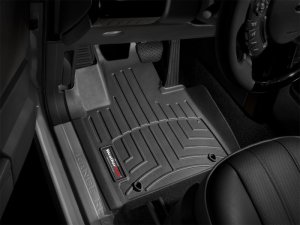 Land Rover Range Rover Floor Liners - Front - WeatherTech - FloorLiner DigitalFit - Black - `11-`27