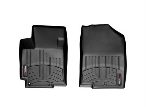 Hyundai Accent FloorLiner - Front - WeatherTech - DigitalFit - Black - `12-`27