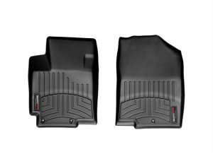 Hyundai Accent FloorLiner - Front - WeatherTech - DigitalFit - Black - `12-`27