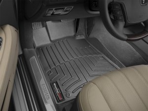 Hyundai Genesis FloorLiner - Front - WeatherTech - DigitalFit - Black - `11-`27