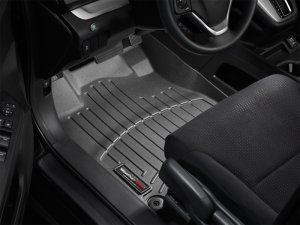 Honda CR-V Floor Mats - Front - WeatherTech - DigitalFit - Black - `12-`27