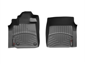 Toyota Tundra FloorLiner - Front - WeatherTech - DigitalFit - Black - `12-`21