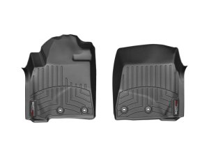 Toyota Land Cruiser FloorLiner - Front - WeatherTech - DigitalFit - Black - `12-`13