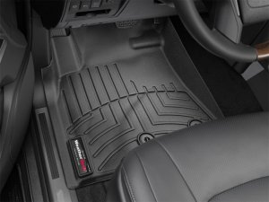 Toyota Land Cruiser FloorLiner - Front - WeatherTech - DigitalFit - Black - `12-`13