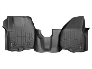 Ford F550 FloorLiner - Front - WeatherTech - DigitalFit - Black - `12-`13