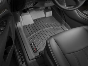Infiniti JX FloorLiner - Front - WeatherTech - DigitalFit - Black - `13-`27