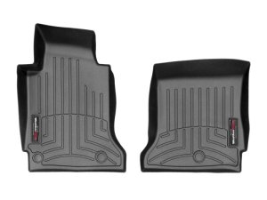 Chevrolet Corvette FloorLiner - Front - WeatherTech - DigitalFit - Black - `12-`13