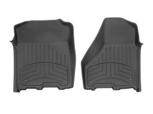 Ram 1500 Floor Mat Set - Front - WeatherTech - FloorLiner HP - Black - `12-`18