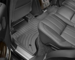 Land Rover Range Rover Floor Liner - Rear - WeatherTech - FloorLiner DigitalFit - Black - `13-`27