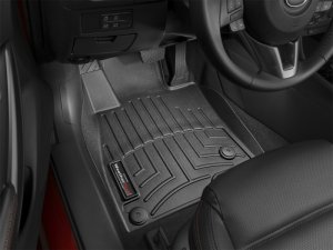 Mazda Mazda3 FloorLiner - Front - WeatherTech - DigitalFit - Black - `14-`27