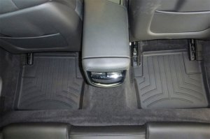 Cadillac CTS-V Rear FloorLiner - WeatherTech - DigitalFit - Black - 2014