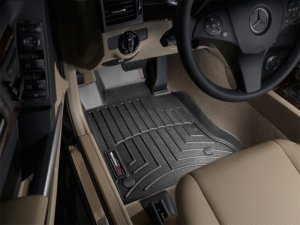 Mercedes-Benz GLK-Class FloorLiner - Front - WeatherTech - DigitalFit - Black - `13-`27 Mercedes-Benz GLK-Class FloorLiner - Front - WeatherTech - DigitalFit - Black - `13-`27