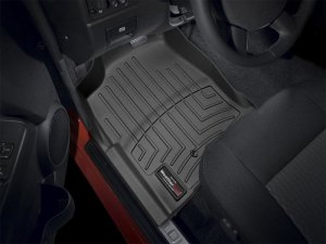Chevrolet Colorado FloorLiner - Front - WeatherTech - DigitalFit - Black - `04-`12
