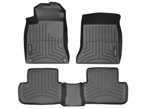 Mercedes-Benz CLA-Class Floor Mats - Front - WeatherTech - FloorLiner DigitalFit - Black - `14-`27