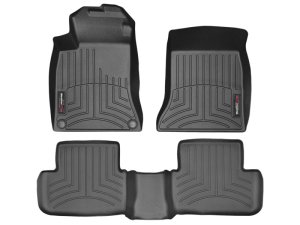 Mercedes-Benz CLA-Class Floor Mats - Front - WeatherTech - FloorLiner DigitalFit - Black - `14-`27