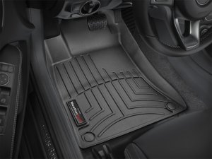 Mercedes-Benz CLA-Class FloorLiner - Front - WeatherTech - DigitalFit - Black - `14-`27 Mercedes-Benz CLA-Class FloorLiner - Front - WeatherTech - DigitalFit - Black - `14-`27