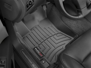 Subaru Tribeca FloorLiner - Front - WeatherTech - DigitalFit - Black - `06-`13