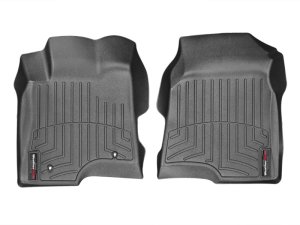 Chevrolet Captiva FloorLiner - Front - WeatherTech - DigitalFit - Black - `12-`27