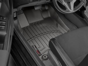 Honda Insight FloorLiner - Front - WeatherTech - DigitalFit - Black - `10-`14