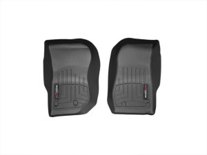 Jeep Wrangler FloorLiner - Front - WeatherTech - DigitalFit, HDTE - Black - `14-`27