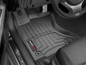 Lexus IS FloorLiner - Front - WeatherTech - DigitalFit HDTE - Black - `14-`27