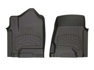 Cadillac Escalade Floor Mats - Front - WeatherTech - FloorLiner HP - Black - `15-`19